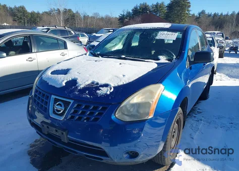 2009 Nissan Rogue S из США, поврежденный, VIN JN8AS58V89W185814